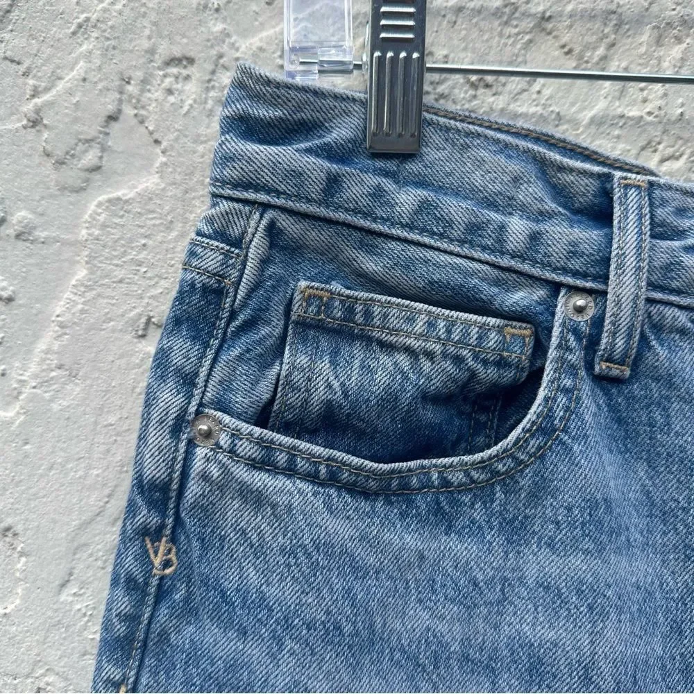VERONICA BEARD Jeans Women 27 Carly Kick Flare High Rise Cotton_6